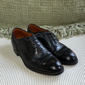 Alden Classic Black Leather Oxfords